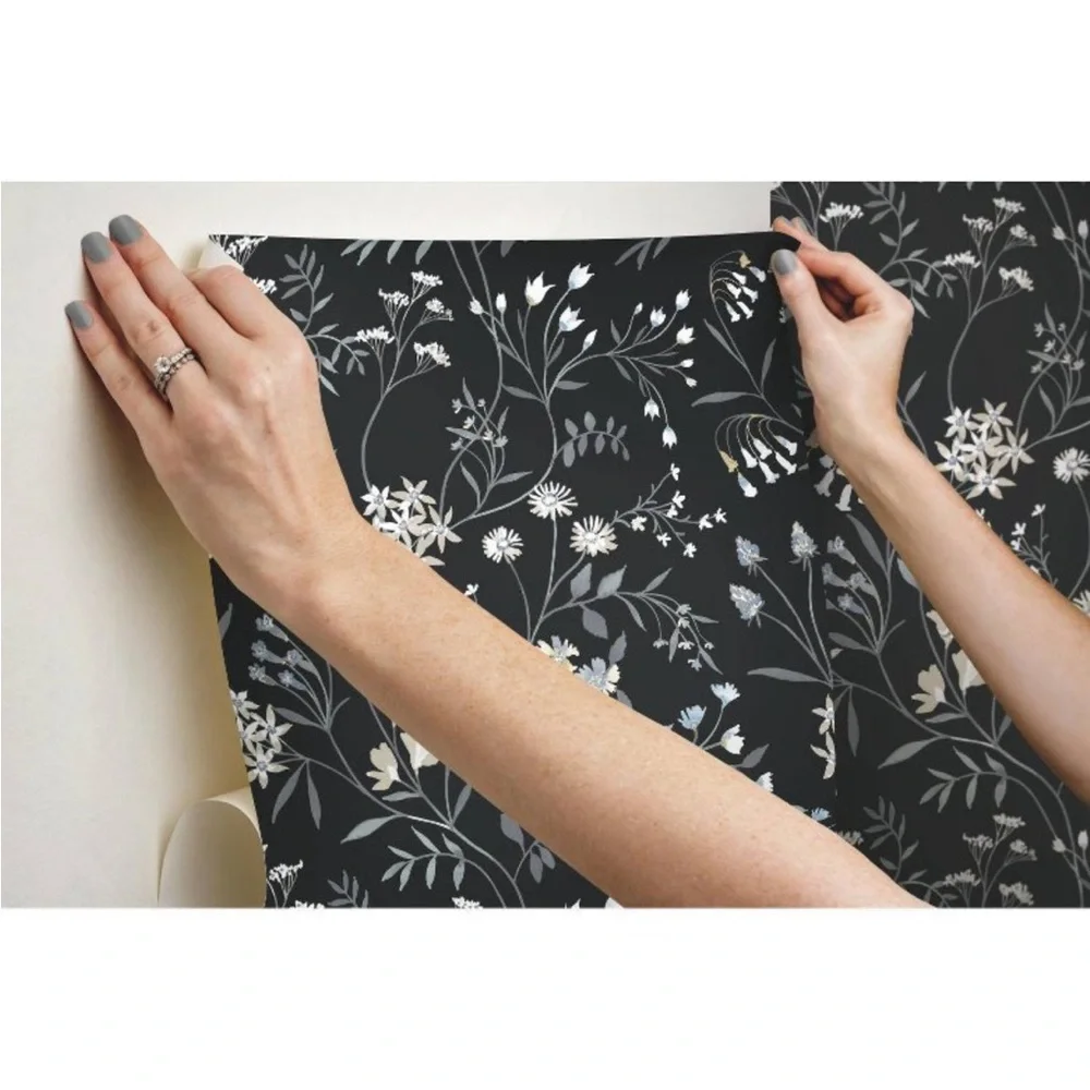 Roommates Meadow Mix Peel And Stick Wallpaper